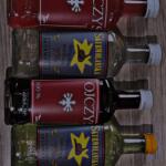 4 Etykiety samoprzylepne na butelkę - Skurwolańska, Ojczysta